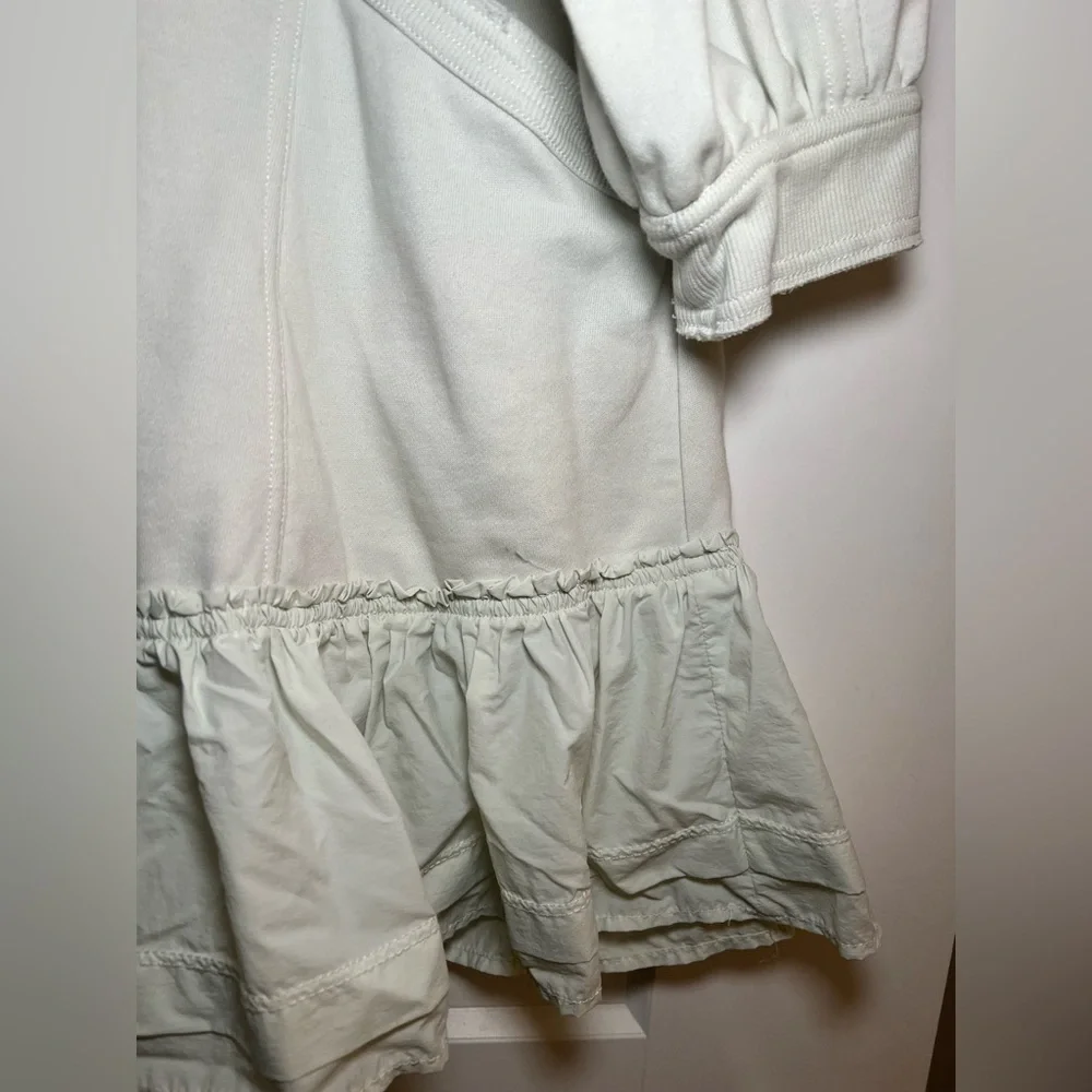 ‘Anthropologie’ Athleisure Cream Dress - Picture 5 of 6